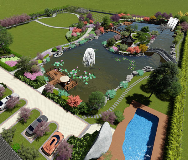 庭院水池设计风水