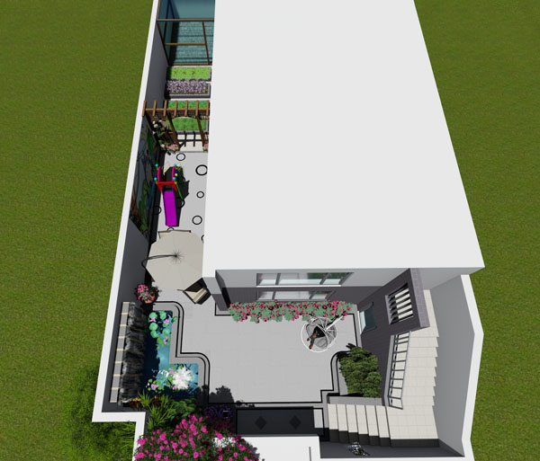 苏州相城紫玉花园设计案例效果图