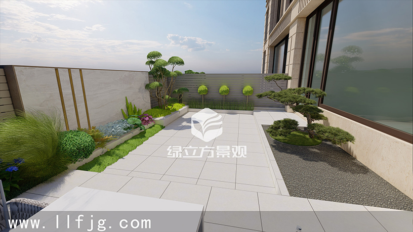 庭院设计效果图；院子设计；苏州景观设计；苏州院子设计；苏州花园设计；苏州院子养护