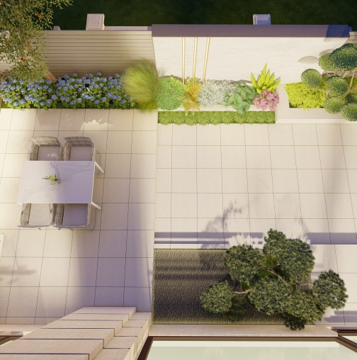 苏州别墅景观设计施工案例--苏州铂悦犀湖庭院设计