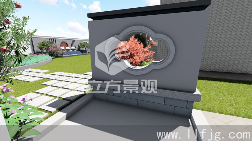 庭院设计，吴江自建别墅花园设计案例效果图，吴江花园设计，吴江庭院设计，吴江自家花园设计，吴江自建别墅设计，吴江别墅景观设计，吴江花园养护 