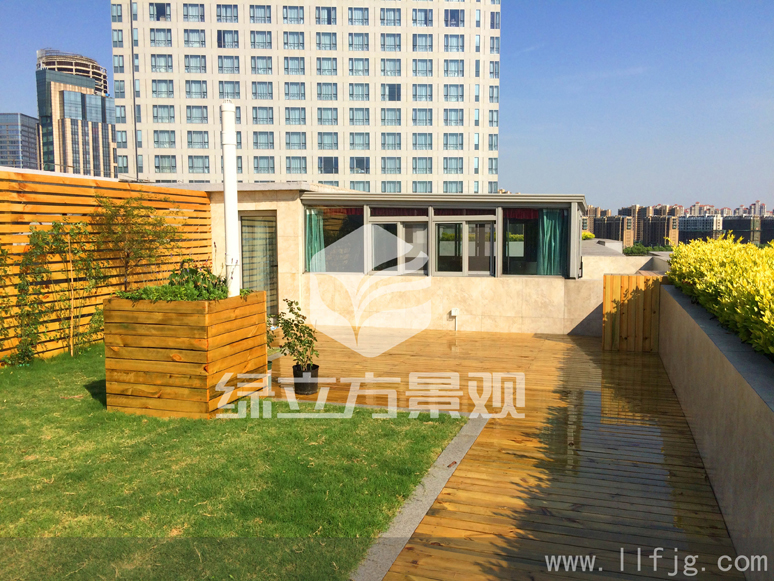 屋顶花园设计，露台花园设计，空中花园设计，露台花园景观设计，屋顶花园施工