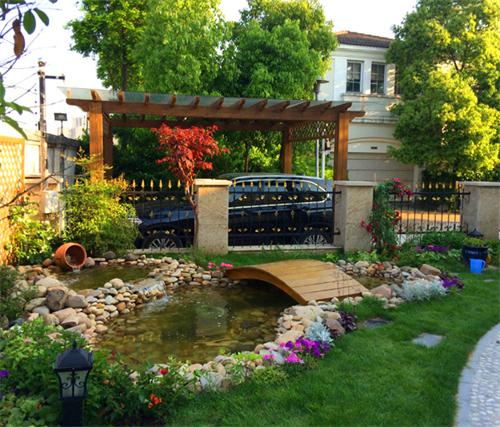 昆山远东世纪园花园设计施工实景