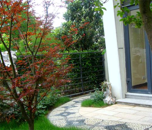 苏州园区东湖大郡入户花园设计施工案例实景